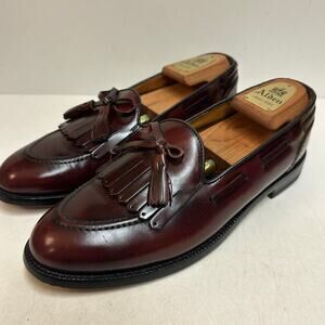 NEW HEELS Rancourt & Co. x Cole Haan Tassel Kiltie Loafer Burgundy MiUSA 8.5 D
